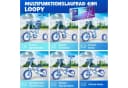 KIDIZ Laufrad 6in1 Dreirad Loopy Schwarz Kinderfahrzeug Bild 1