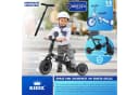 KIDIZ Laufrad 6in1 Dreirad Loopy Schwarz Kinderfahrzeug Bild 4