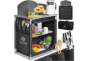 KESSER Campingschrank Campingküche Aluminiumgestell Anthrazit Bild 3
