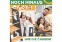 KIDIZ Lernturm Kiefernholz Höhenverstellbar Anthrazit/Braun Bild 4