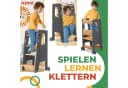 KIDIZ Lernturm Kiefernholz Höhenverstellbar Anthrazit/Braun Bild 5