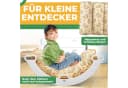 KIDIZ Klettergerüst 7in1 Spiel-Set aus Holz Weiß/Braun Bild 3