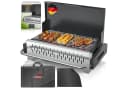 KESSER Tragbarer Campinggrill aus pulverbeschichtetem Stahl mit Grillmatte Bild 2