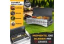 KESSER Tragbarer Campinggrill aus pulverbeschichtetem Stahl mit Grillmatte Bild 3