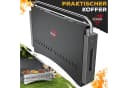 KESSER Tragbarer Campinggrill aus pulverbeschichtetem Stahl mit Grillmatte Bild 4