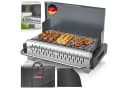 KESSER Tragbarer Campinggrill Anthrazit Pulverbeschichteter Stahl Bild 2