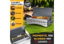 KESSER Tragbarer Campinggrill Anthrazit Pulverbeschichteter Stahl Bild 3