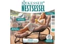 KESSER Schaukelstuhl Schaukelsessel Chillexer Pro mit Fußstütze Bild 1