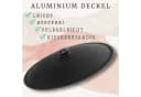 BIG-PAN Gusseisen Kazan 8L mit Aluminium Deckel Schwarz Bild 5