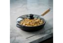 BIG-PAN Schmorpfanne Gusseisen 26 cm mit abnehmbarem Holzgriff Bild 5