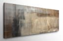 möbel-direkt.de Leinwandbild Abstrakt Braun XXL Wandbild Bild 1