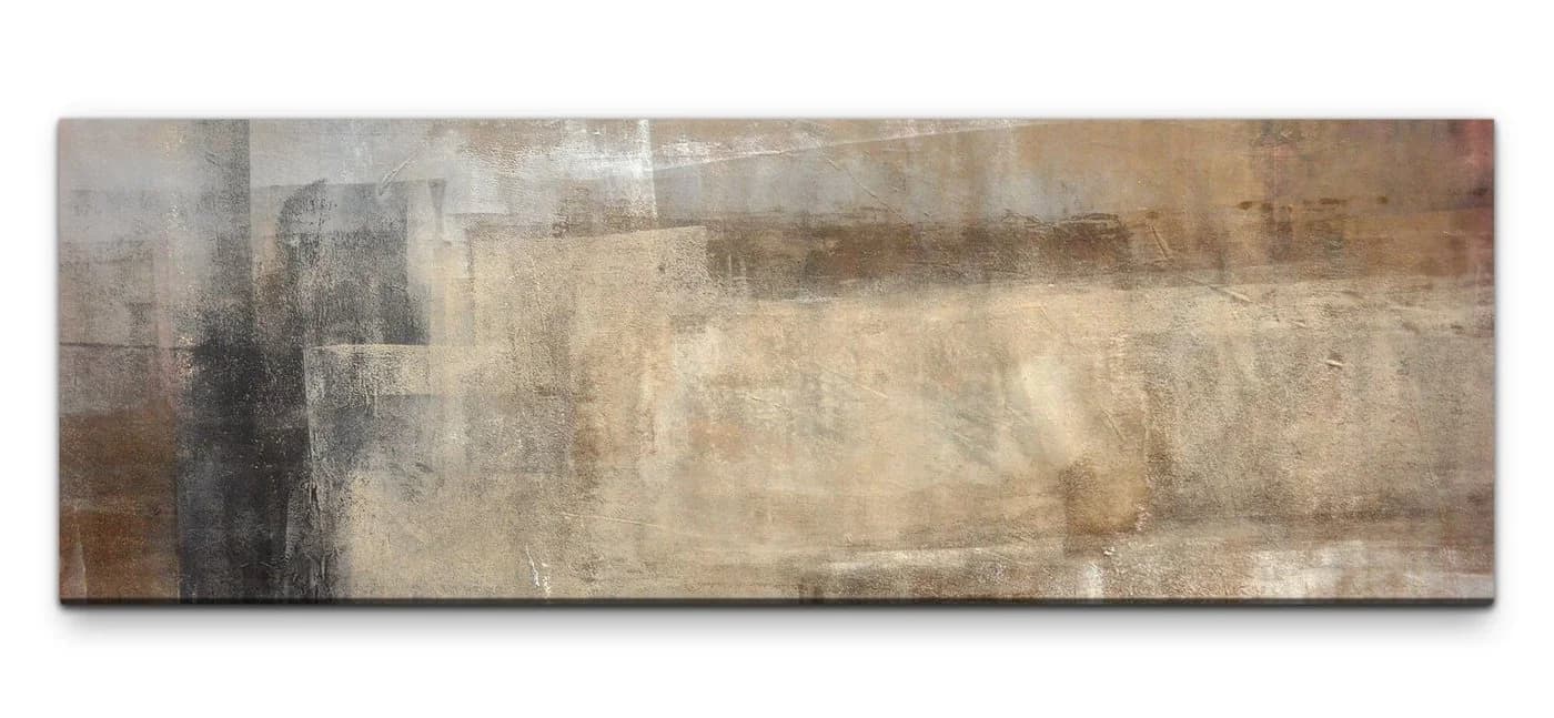 möbel-direkt.de Leinwandbild Abstrakt Braun XXL Wandbild - Bild 2