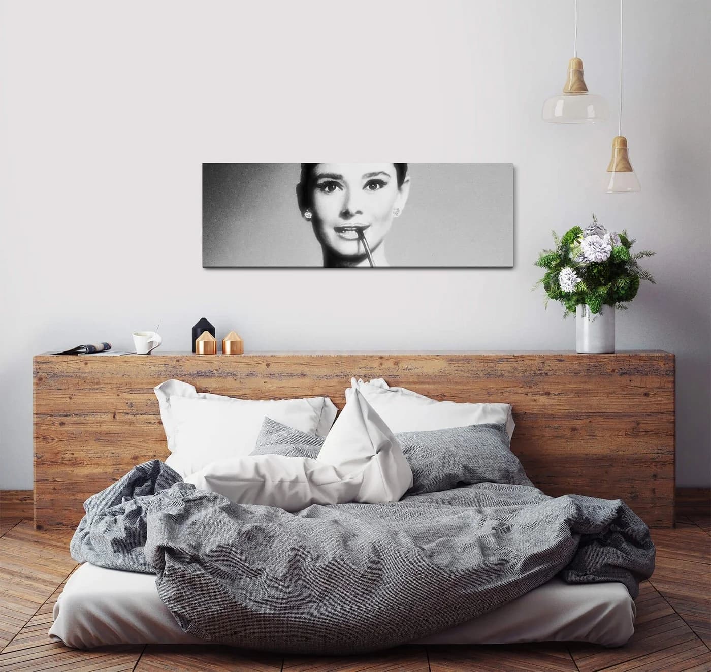 möbel-direkt.de Leinwandbild Audrey Hepburn XXL Wandbild - Bild 3