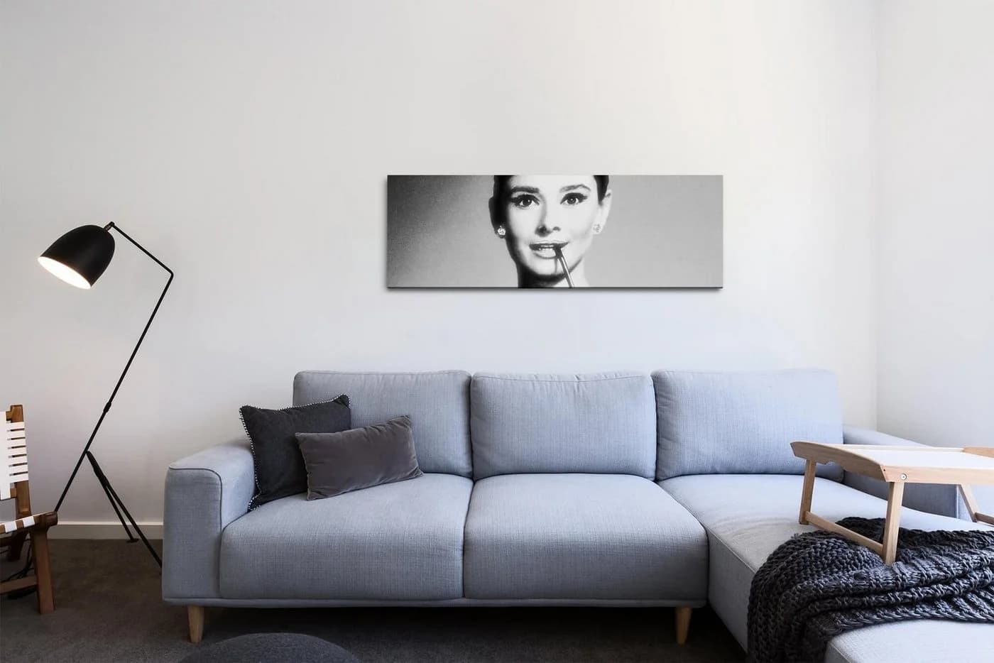 möbel-direkt.de Leinwandbild Audrey Hepburn XXL Wandbild - Bild 4