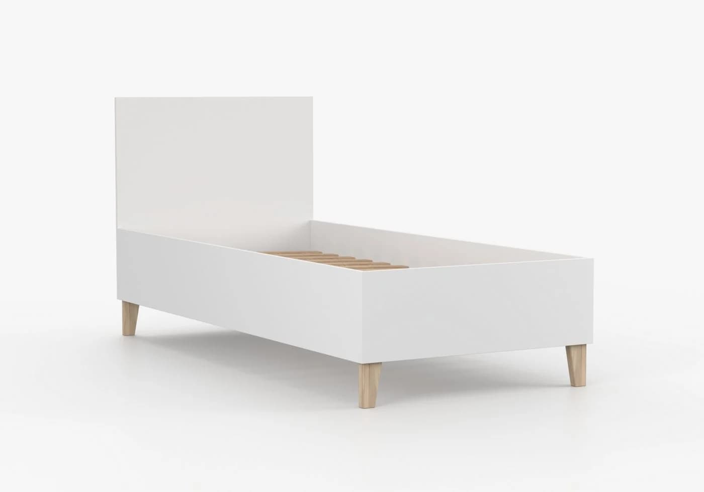 möbel-direkt.de Jugendzimmer-Set Svala Weiß Lederschlaufen - Bild 5