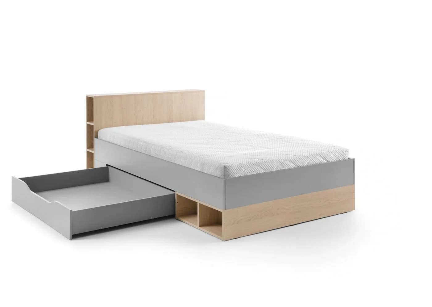 möbel-direkt.de Jugendzimmer-Set Nova Grau Eiche 8-tlg. - Bild 4