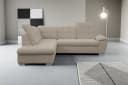 Ecksofa WERK2 "Bonny" inkl. Kopfteilverstellung, Bettfunktion, Stauraum, 265 cm, beige Bild 2