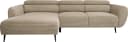 Ecksofa WERK2 Alisson Beige mit elektrischer Verstellung Bild 1