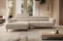 Ecksofa WERK2 Alisson Beige mit elektrischer Verstellung Bild 2