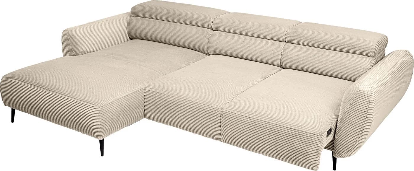Ecksofa WERK2 "Alisson" mit elektrischer Sitztiefenverstellung, L-Form, 277 cm, Baur Versand - Bild 5