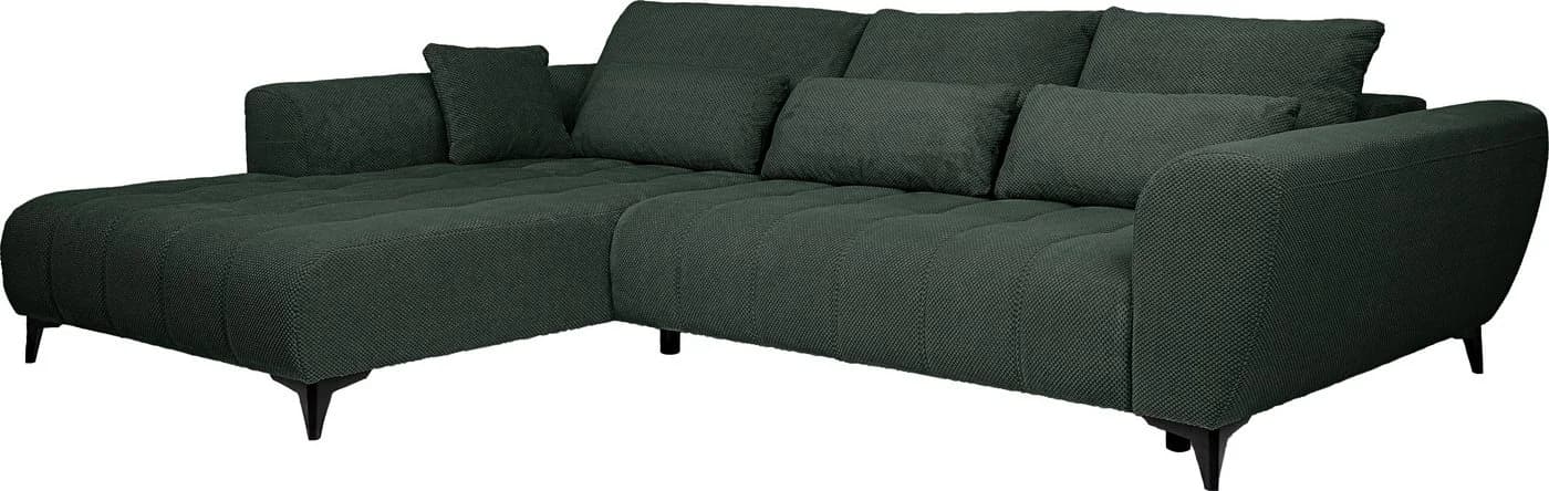 WERK2 Ecksofa Garay XXL-Liegefläche Komfort-Ottomane - Bild 4