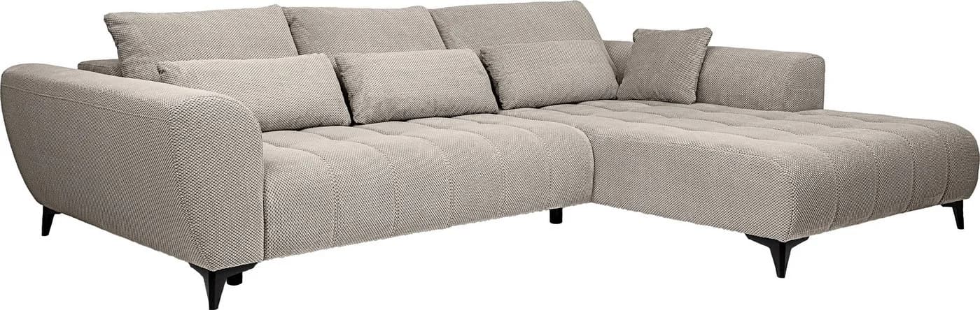 Ecksofa WERK2 "Garay" Beige XXL-Liegefläche - Bild 4