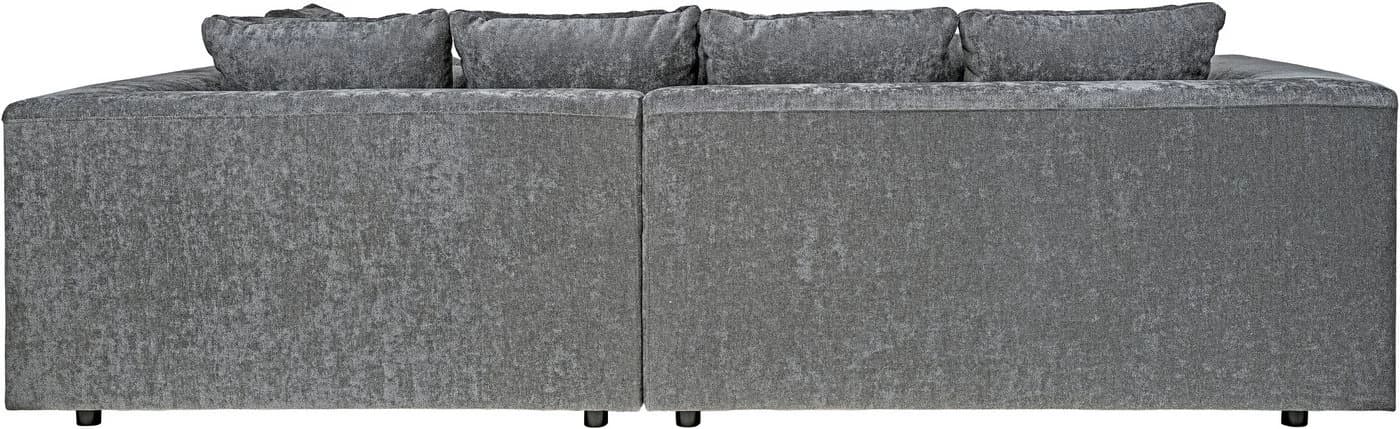 Ecksofa WERK2 Tiga Komfortsofa mit elektrischer Auszugsfunktion, grau - Bild 5