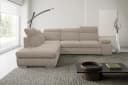 Ecksofa WERK2 Alicante Cord Beige mit Bettkasten Bild 2