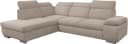 Ecksofa WERK2 Alicante Cord Beige mit Bettkasten Bild 4