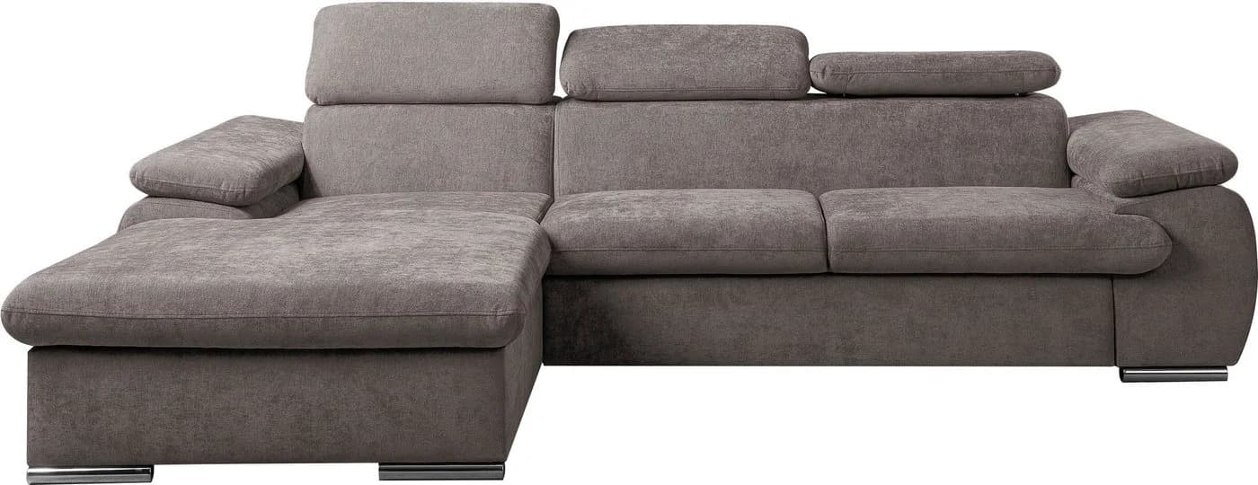 WERK2 Ecksofa Cosmo Taupe mit Schlaffunktion - Bild 2