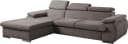 WERK2 Ecksofa Cosmo Taupe mit Schlaffunktion Bild 4