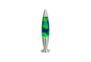 BLULAXA LED Lavalampe Retro Design Gelb/Blau Bild 2