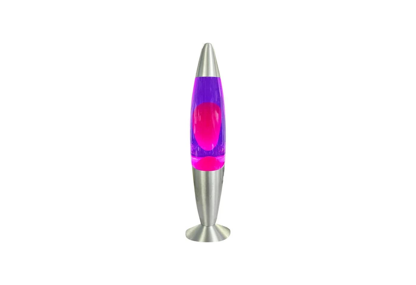 BLULAXA LED Lavalampe Retro-Design Rosa/Lila - Bild 2