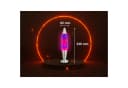BLULAXA LED Lavalampe Retro-Design Rosa/Lila Bild 3