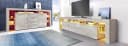 BORCHARDT MÖBEL Sideboard Lima Grau Beton-Optik mit Metallgriffen Bild 1