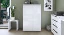 borchardt Möbel Aktenschrank Tom Weiß Hochglanz Modern Bild 1