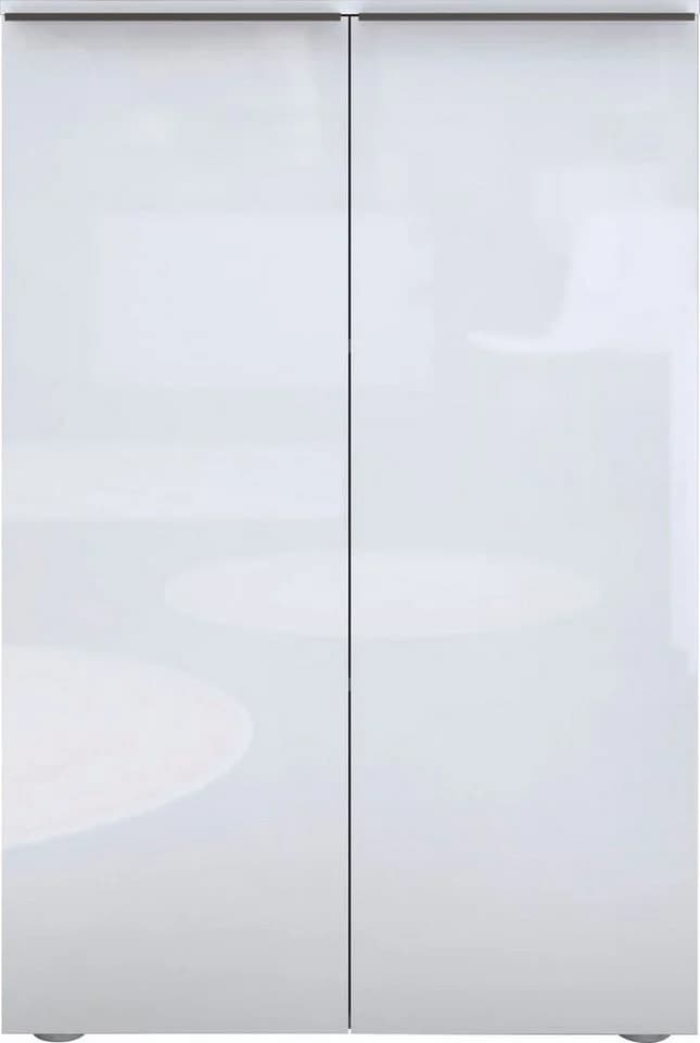 borchardt Möbel Aktenschrank Tom Weiß Hochglanz Modern - Bild 2