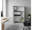 borchardt Möbel Aktenschrank Tom Weiß Hochglanz Modern Bild 4