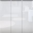 borchardt Möbel Aktenschrank Tom Weiß Hochglanz Aluminiumgriffe Bild 2