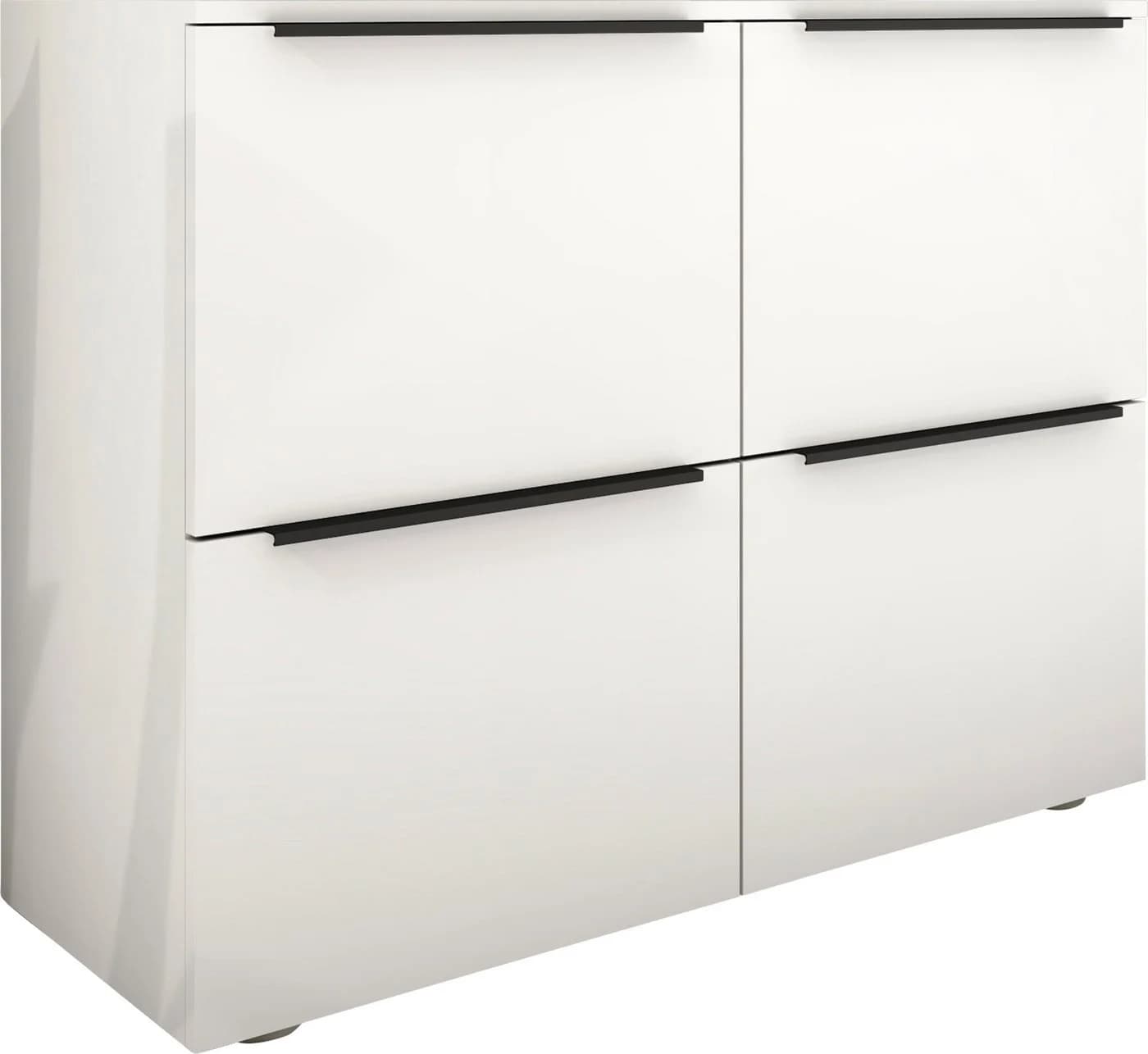 Borchardt Möbel Aktenschrank Tom Weiß-matt 4 Türen - Bild 2