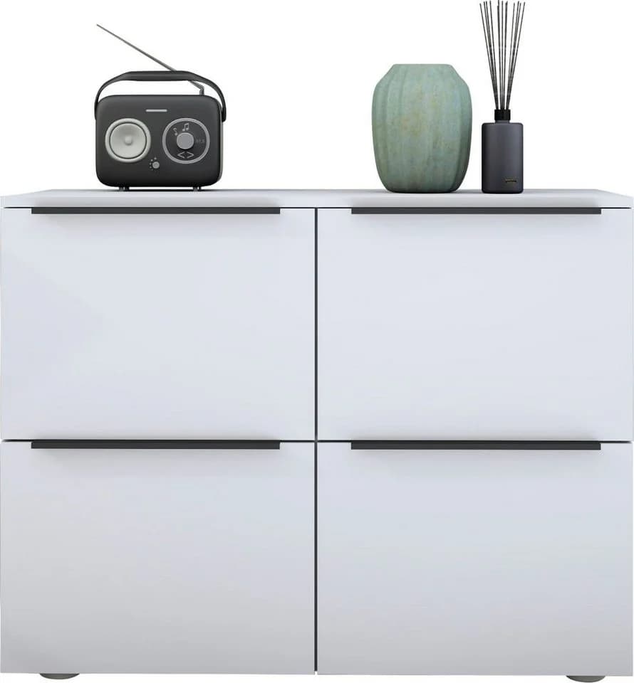 Borchardt Möbel Aktenschrank Tom Weiß-matt 4 Türen - Bild 3