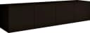 borchardt Möbel Lowboard Vaasa Schwarz Matt Hängeschrank 4 Türen Bild 2