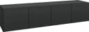 borchardt Möbel Lowboard Vaasa Schwarz Matt Hängeschrank 4 Türen Bild 3