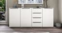 Borchardt Möbel Highboard Tom Weiß Matt 200cm Bild 1