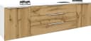 BORCHARDT MÖBEL Sideboard Oliva Weiß/Wotan Eiche 200cm Bild 2