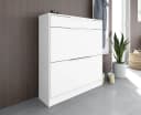 Borchardt Möbel Schuhschrank Oliva Weiß Matt Bild 2