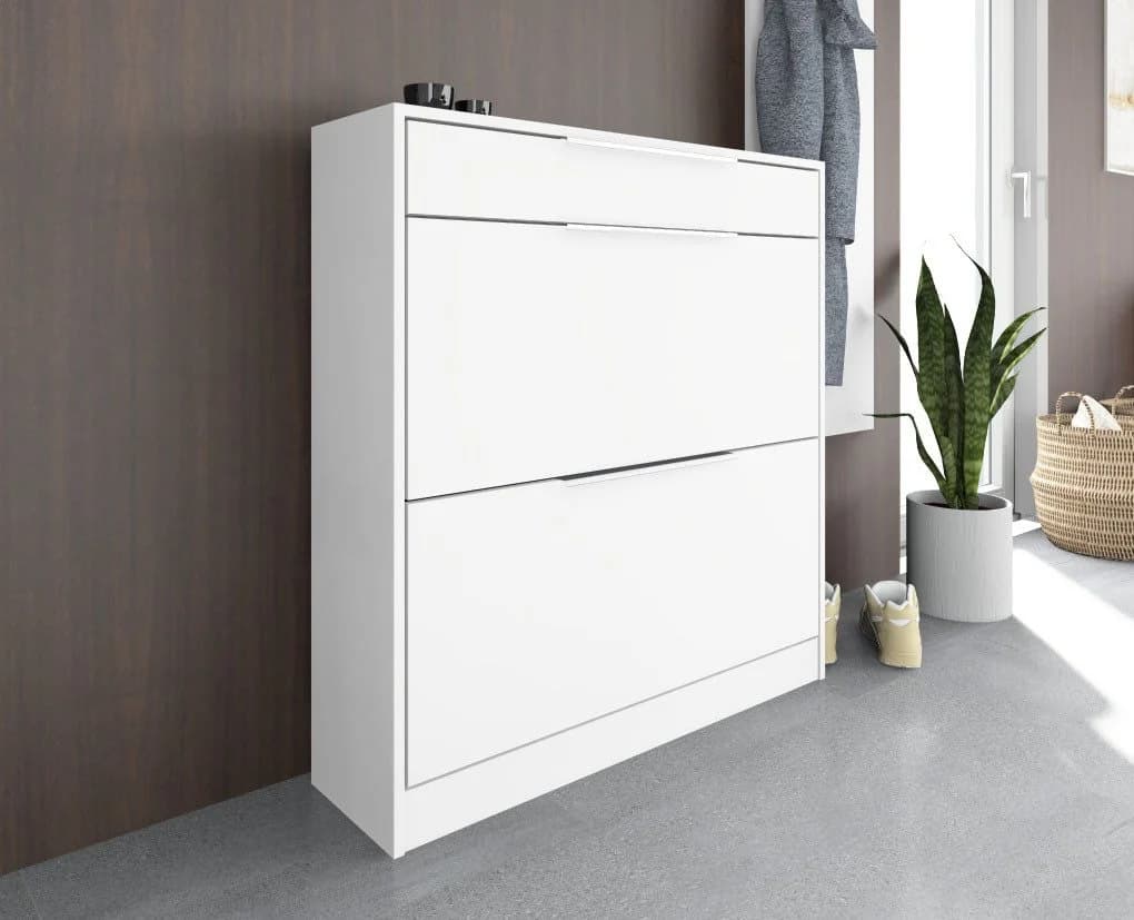 Borchardt Möbel Schuhschrank Oliva Weiß Matt - Bild 2