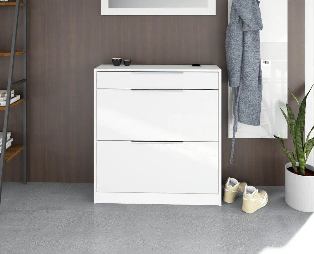Borchardt Möbel Schuhschrank Oliva Weiß Modern - Bild 3