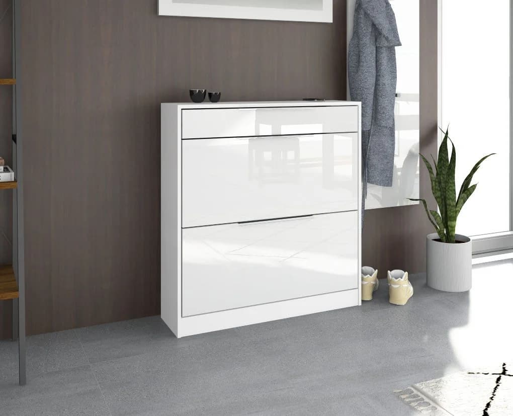 Borchardt Möbel Schuhschrank Oliva Weiß Modern - Bild 4