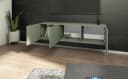 borchardt Möbel Lowboard Sophia TV-Schrank 3 Türen Salbei Modern Bild 3